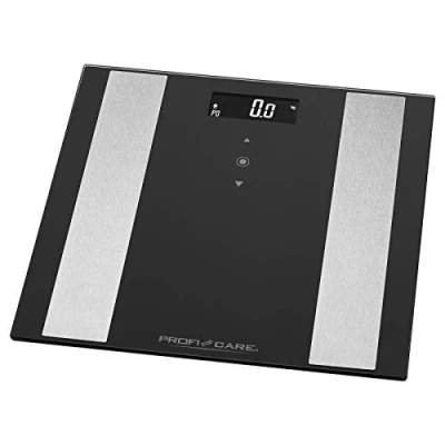 Afbeelding van ProfiCare PC PW 3007 FA 8 in 1 Analyse weegschaal max 180 kg Zwart