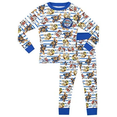 Afbeelding van Paw Patrol Pyjamaset Jongens Goed passend, Blauw