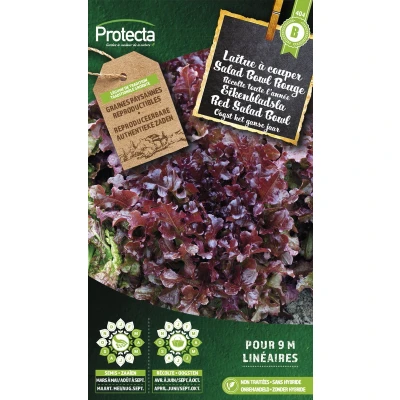 Afbeelding van Protecta Groente Zaden Eikenbladsla Rode Salad Bowl