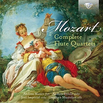 Afbeelding van Andrea Manco Mozart: Complete Flute Quartets (CD)