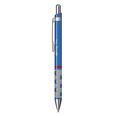 Image de rotring Stylo à bille rétractable Tikky, bleu, Encre bleue