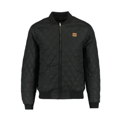 Afbeelding van Urban Classics Diamond Jas, Heren, Maat: Small, Black