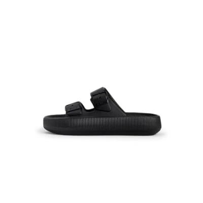 Afbeelding van Fila Tireno Badslippers, Heren, Maat: 42, Black Kunststof