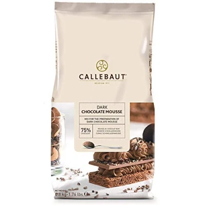 Afbeelding van Callebaut Chocolade Mousse poeder, Puur 800 gram