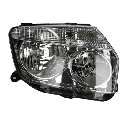Afbeelding van TYC 20 12477 05 2 Koplampen rechts H7, H1 Chroom voor rechtsrijdend verkeer Zonder besturingssysteem DACIA: Duster Off Road