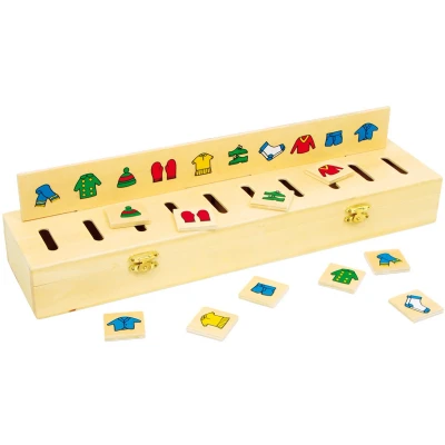 Afbeelding van Small Foot Afbeeldingen Sorteerbox, 55 dlg.