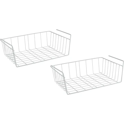 Afbeelding van Metaltex Babette Hangmanden 40X26X14 Cm 2 Stuks Wit