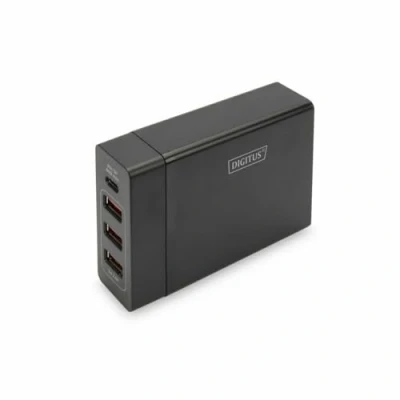 Afbeelding van Digitus 4 Port, 72 W 3+1 USB laadstation Thuis Uitgangsstroom (max.) 10200 mA Aantal uitgangen: x C bus, Power Delivery (USB PD)
