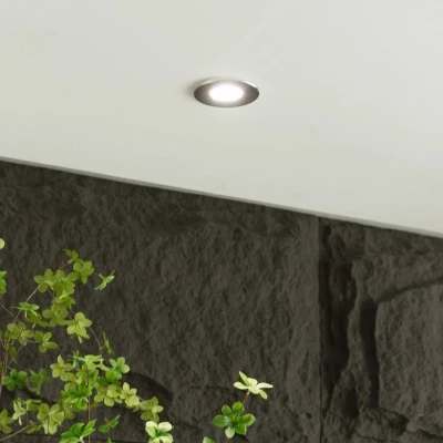 Afbeelding van Arcchio Elmon LED inbouwlamp, IP65, chroom