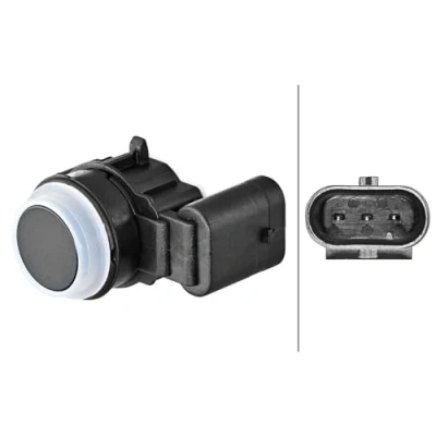 Afbeelding van HELLA 6PX 358 270 571 Parkeersensoren Achter Ultrasone sensor BMW: 1 Hatchback, 2 Coupe