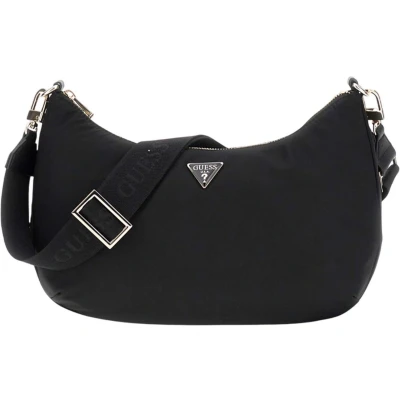 Afbeelding van GUESS Schoudertas Bessey Hobo Shoulder Bag Black Zwart