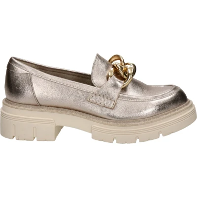 Afbeelding van Marco Tozzi Instappers, Dames, Maat: 41, Platinum Pu