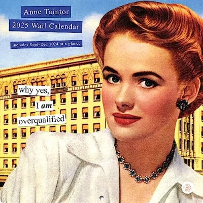 Afbeelding van 2025 Wall Calendar: Anne Taintor