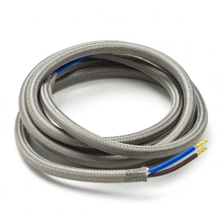 Afbeelding van Strijkijzersnoer Calex 1.5 meter (2 x 0.75 mm², Grijs)