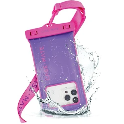 Afbeelding van Case Mate, Waterdichte hoes voor Universeel Smartphone 6.7&#039;&#039; Waterdicht IP68 Drijvend Ontwerp Paradijs, Paars