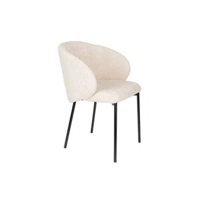 Afbeelding van Feliz Lifestyle Ayle Eetkamerstoelen Off White Set van 2