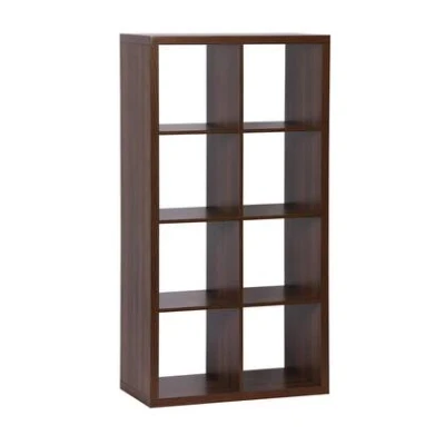 Afbeelding van sweeek 4 niveau boekenplank met 8 vakken, b 76 x d 39 h 146cm