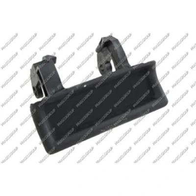 Afbeelding van PRASCO ME9078801 Deurgrepen Buiten, Achterklep (5e deur) Zwart MERCEDES BENZ: Vito Van, Minibus