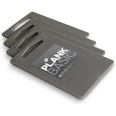 Afbeelding van Cookinglife Snijplanken Inno 25 x 15 cm Grijs 4 Stuks