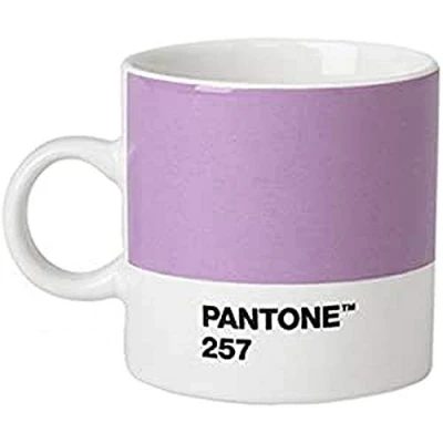 Afbeelding van Pantone Espressobeker Bone China 120 ml Light Purple 257 C
