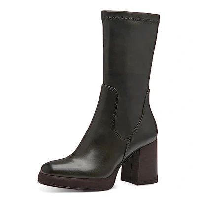 Afbeelding van MARCO TOZZI 2 25345 41 Boot HeelFemme, Olijf