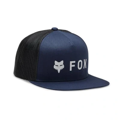 Afbeelding van Fox Racing Truckerpet voor heren met plat vizier Absolute Mesh Grijs, één maat, grijs.