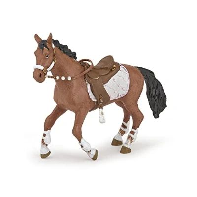 Image de Figurine Papo Cheval de la cavalière Fashion Hiver