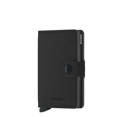 Afbeelding van Secrid Miniwallet Yard Powder black Dames portemonnee