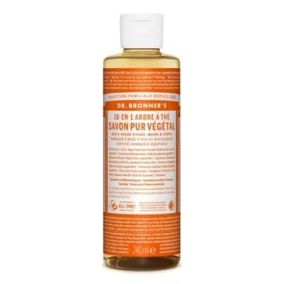 Image de Savon liquide Tea Tree Dr Bronner&#039;s 240 ml