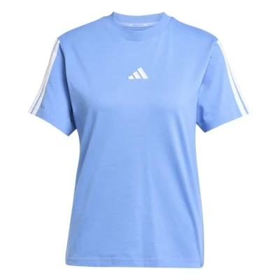 Afbeelding van adidas ESSENTIALS 3 STRIPES SLEEVE KATOEN T shirt voor dames