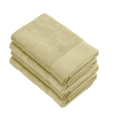 Afbeelding van 4 x Walra handdoek Soft Cotton 70x140 Maisgeel