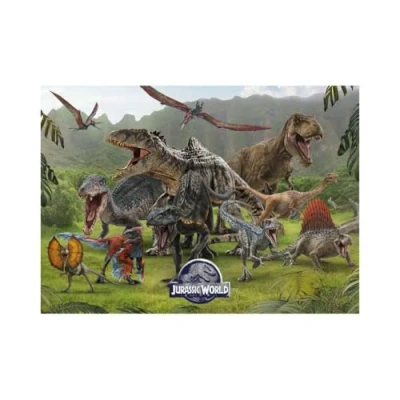 Afbeelding van Dinosaurus puzzel Jurassic World 1000 stukjes