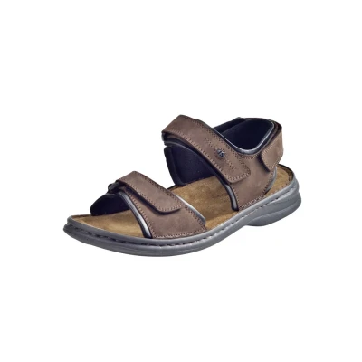 Afbeelding van Josef Seibel Sandalen, Heren, Maat: 40, Brasil/schwarz Leer
