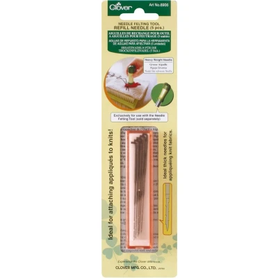 Afbeelding van Clover viltnaalden grof 0010421