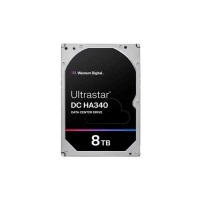 Image de WD Ultrastar DC HA340 WUS721208BLE6L4 Disque dur Centre de données 8 To interne 3.5&quot; SATA 6Gb/s 7200 tours/min mémoire tampon : 256 Mo