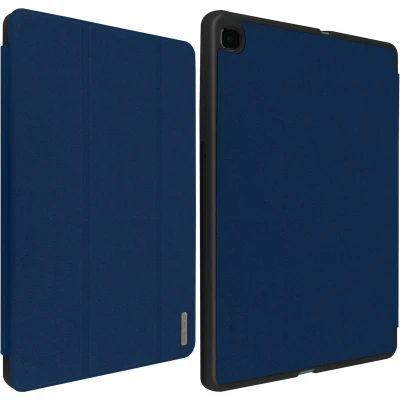 Afbeelding van Tablet hoes geschikt voor Samsung Galaxy S6 Lite (2024) / Tab Dux Ducis Domo Book Case met Stylus Pen Houder Blauw