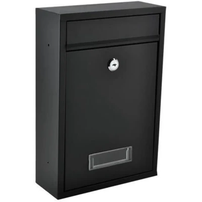 Afbeelding van Malatec Brievenbus S6237 zwart