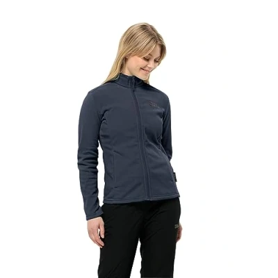 Afbeelding van Jack Wolfskin Taunus FZ W Fleecejas, Dames, Maat: XL, Night blue