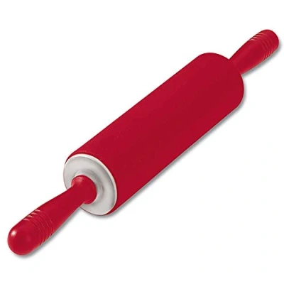 Image de Rouleau a patisserie revetement en silicone kaiserflex red kaiser