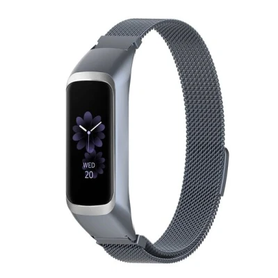 Afbeelding van Milanese band Grijs Samsung Galaxy Watch Fit 2