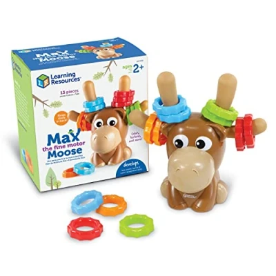 Afbeelding van Max eland voor de fijne motoriek van Learning Resources, speelgoed peuters, vanaf 18 maanden