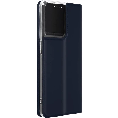 Afbeelding van Telefoon Hoesje geschikt voor Oppo Reno 8 Pro Dux Ducis Skin Book Case Blauw