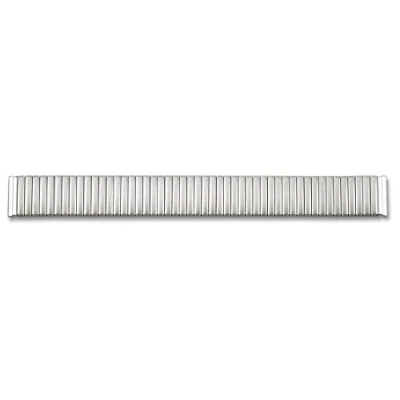 Afbeelding van Eichmüller Flexibele spankabel van gepolijst roestvrij staal, mat, PVD coating, Zilverkleurig armband
