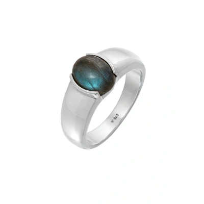 Afbeelding van Kuzzoi Chunky Basic Ring, Heren, Maat: 62, Silber