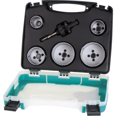 Afbeelding van Wolfcraft 3764000 Gatenzaagset 6 delig 1 set(s)