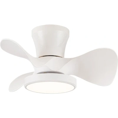 Afbeelding van CristalRecord Plafondventilator Moll Mini Ø 56 cm wit