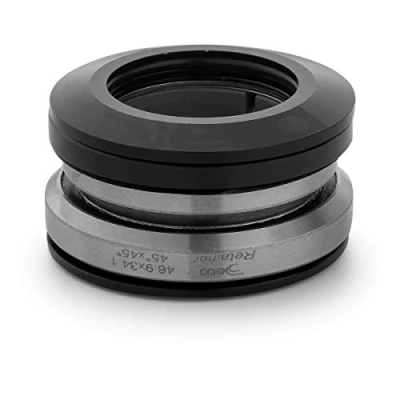 Afbeelding van Deda Balhoofdlager 1 1/8 1/4 Inch Rvs/alu Zwart/zilver