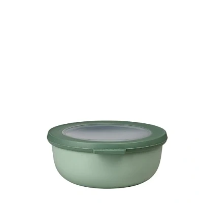 Image de Mepal Bol Multifonction Cirqula Rond Boîte Conservation Alimentaire avec Couvercle Convient comme de Hermétique pour le Réfrigérateur, Micro ondes &amp; Congélateur 750 ml Nordic sage