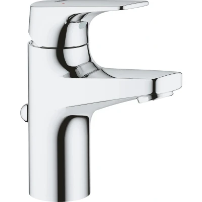 Afbeelding van Grohe BauFlow wastafelmengkraan waste inrichting chroom glans 23751000