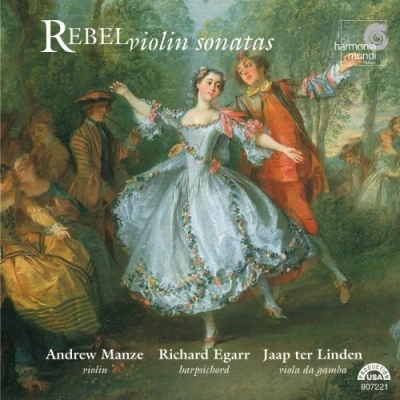 Afbeelding van Rebel: Violin Sonatas / Manze, Egarr, ter Linden